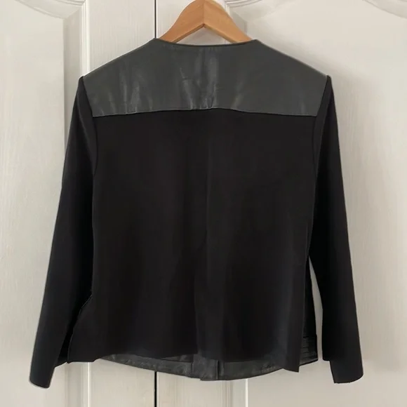 Vintage Nygard Leather and Rayon jacket SIZE M - Picture 5 of 8